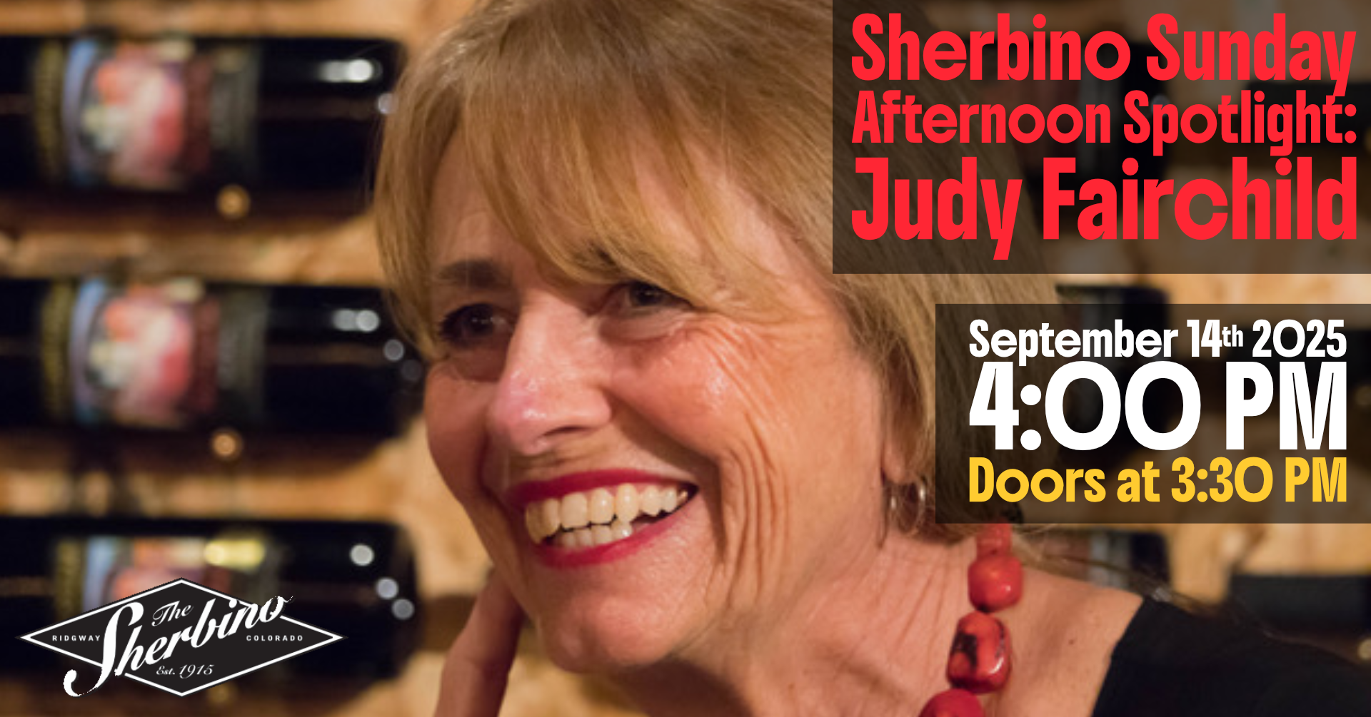 Sunday Afternoon Spotlight: Judy Fairchild