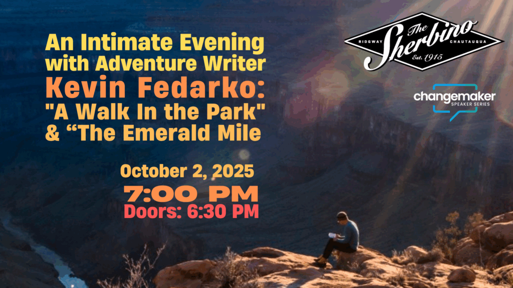 An Intimate Evening with Adventure Writer Kevin Fedarko: